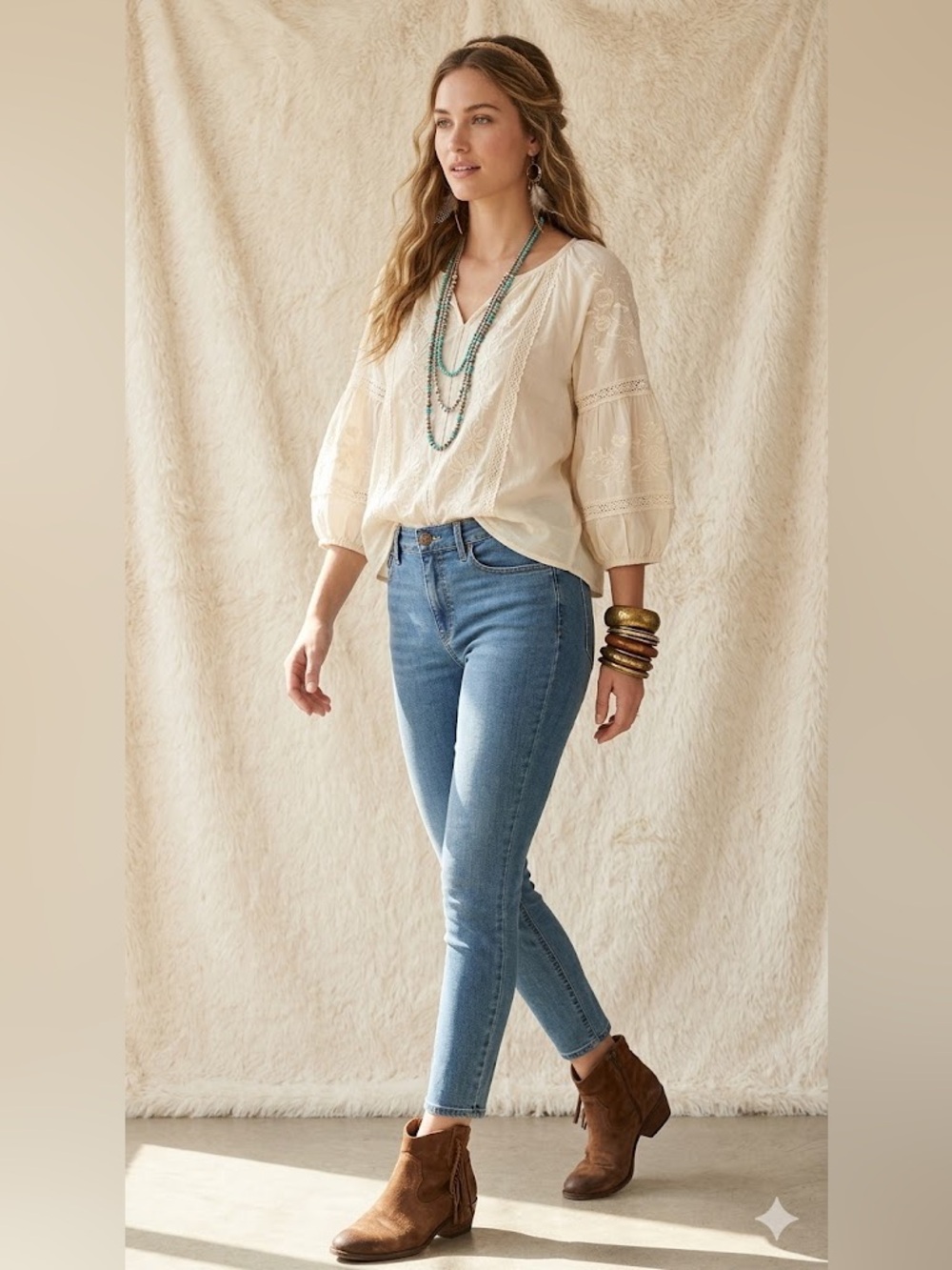 Denizen From Levi's High Rise Skinny Jeans Size 32x28